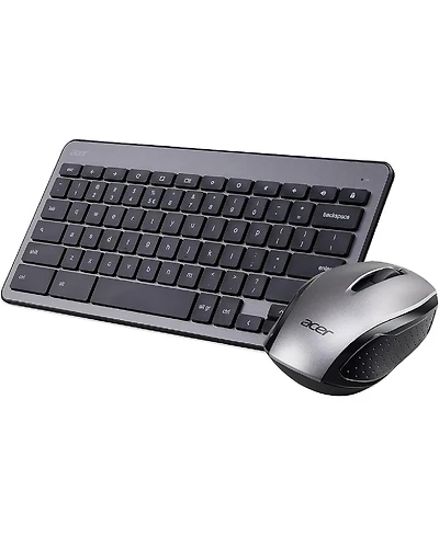 Acer Wireless Keyboard & Mouse Bundle – Rf Wireless Optical Mouse, 74-Key Wireless Keyboard with Usb Receiver