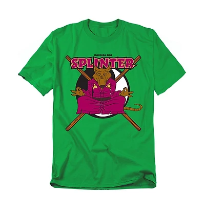 Logovision Big & Tall Tmnt Radical Rat Splinter T-Shirt
