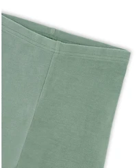 Deux par Girl Super Soft Ribbed Leggings Sage Green