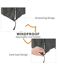 Outsunny 81" x 49" x 65" Outdoor Patio Hammock Porch Swing Cover,