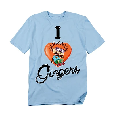 Logovision Men's Rugrats Chucky I Love Gingers T-Shirt