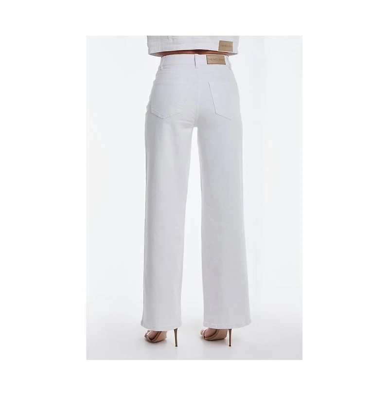 The Noli Shop Women's Kaia Pearl High Rise Jean