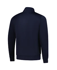 Ayrton Men's and Women's Senna Navy F1 Retro Stripe Full-Zip Jacket