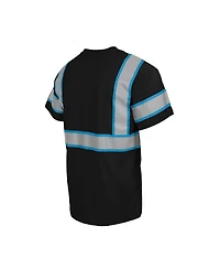 Buffalo Outdoors Men's Black Carolina Panthers Safety Heavyweight T-Shirt