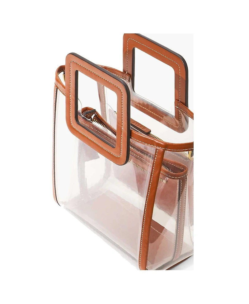 Staud Women's Buffalo Bills Clear Mini Shirley Bag