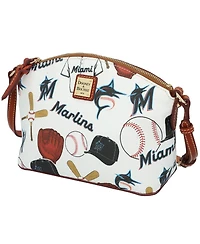 Dooney & Bourke Miami Marlins Gameday Suki Crossbody with Medium Wristlet