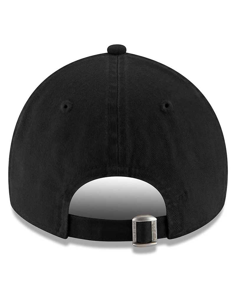 New Era Men's Black Milwaukee Bucks 2025 Nba Playoffs 9TWENTY Adjustable Hat
