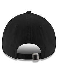 New Era Men's Black Milwaukee Bucks 2025 Nba Playoffs 9TWENTY Adjustable Hat