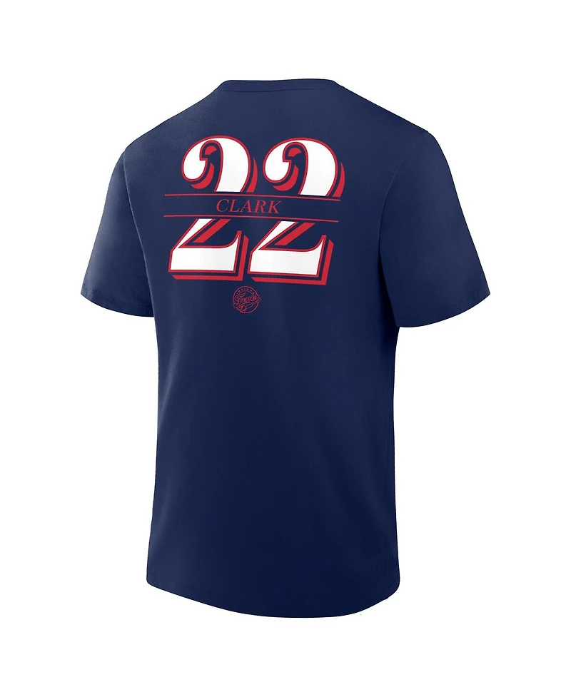 Fanatics Men's Caitlin Clark Navy Indiana Fever In The Paint Name Number T-Shirt