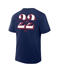 Fanatics Men's Caitlin Clark Navy Indiana Fever In The Paint Name Number T-Shirt