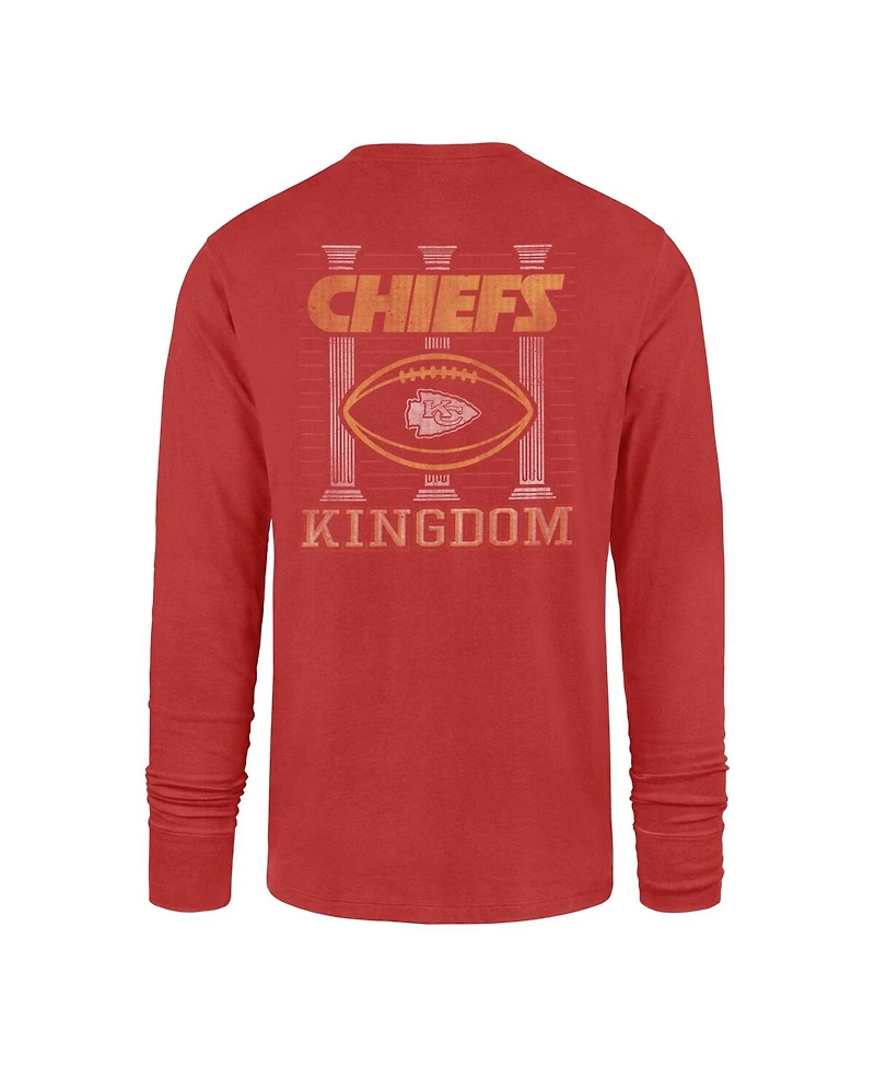 '47 Brand Men's Red Kansas City Chiefs Regional Backer Franklin Long Sleeve T-Shirt