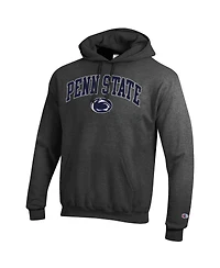 Champion Men's Charcoal Penn State Nittany Lions Arched Logo Fleece Pullover Hoodie