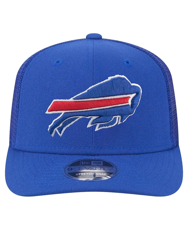 New Era Men's Royal Buffalo Bills Team Collection 9SEVENTY Stretch-Snap Adjustable Hat