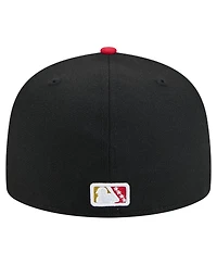 New Era Men's Black Reading Fightin Phils Copa de la Diversion 59FIFTY Fitted Hat