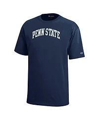 Champion Big Boys and Girls Navy Penn State Nittany Lions Team Arch T-Shirt