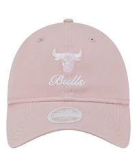 New Era Women's Pink Chicago Bulls Gameday Preppy 9Twenty Adjustable Hat