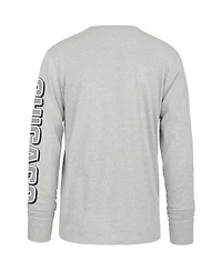 '47 Brand Men's Gray Chicago White Sox Fair Ball Franklin Long Sleeve T-Shirt