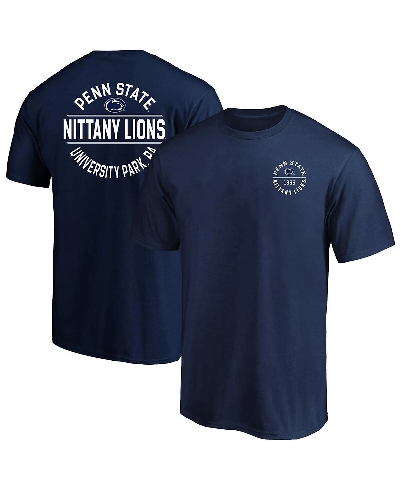 Fanatics Men's Navy Penn State Nittany Lions Big Tall Fast Break 2 Hit T-Shirt