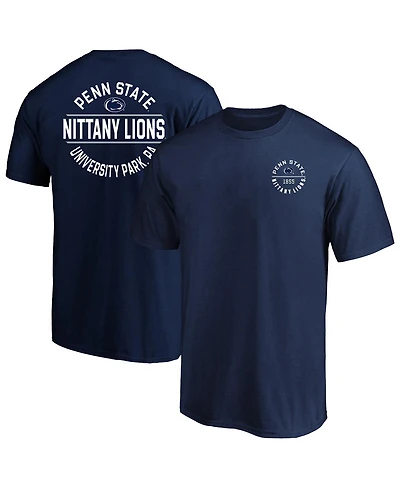 Fanatics Men's Navy Penn State Nittany Lions Big Tall Fast Break 2 Hit T-Shirt