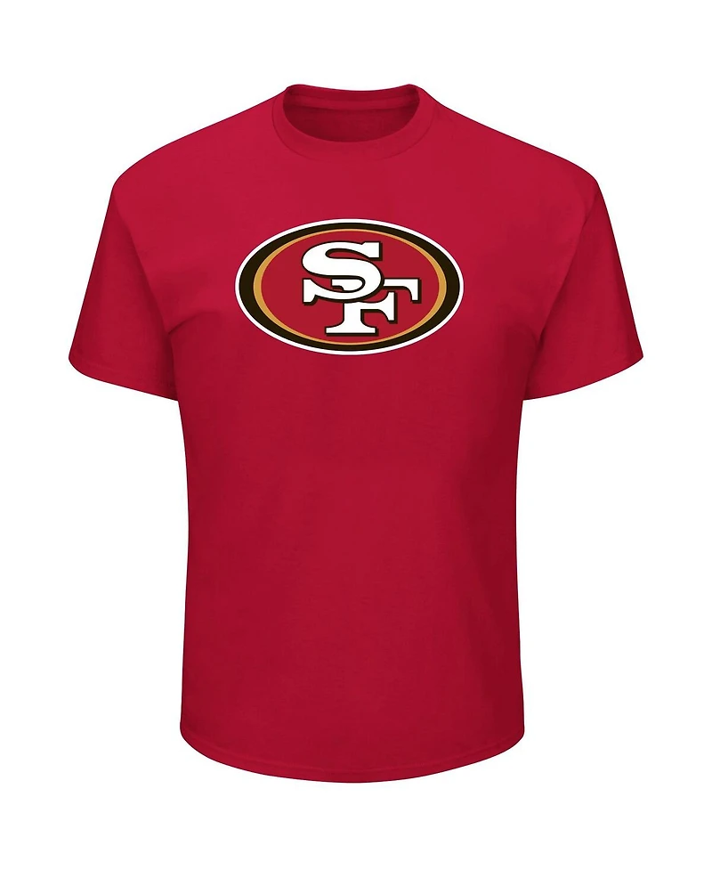 Fanatics Men's Brock Purdy Scarlet San Francisco 49ers Big Tall Player Name Number T-Shirt