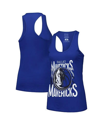 Stadium Essentials Women's Blue Dallas Mavericks Dedication Tank Top