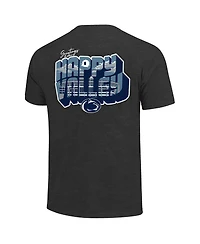 Image One Men's Charcoal Penn State Nittany Lions Big Tall Welcome Postcard Hyper Local Core T-Shirt