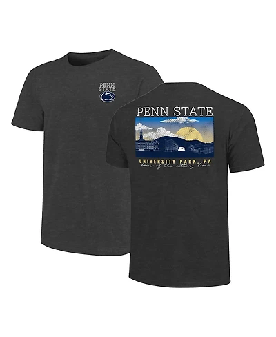 Image One Men's Heather Charcoal Penn State Nittany Lions Big Tall Campus Scene Core T-Shirt