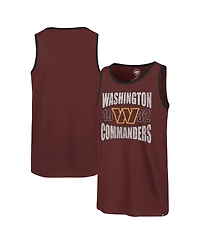 '47 Brand Men's Burgundy Washington Commanders Upload Franklin Tank Top