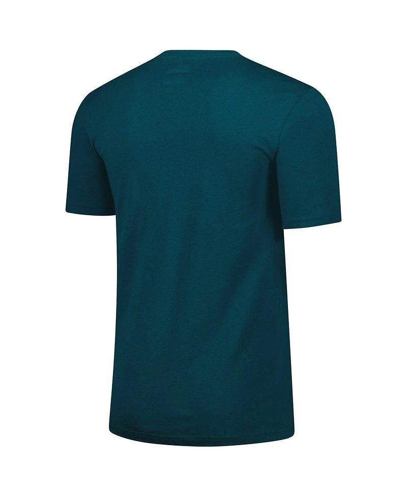 Fanatics Men's Midnight Green Philadelphia Eagles Blocked T-Shirt