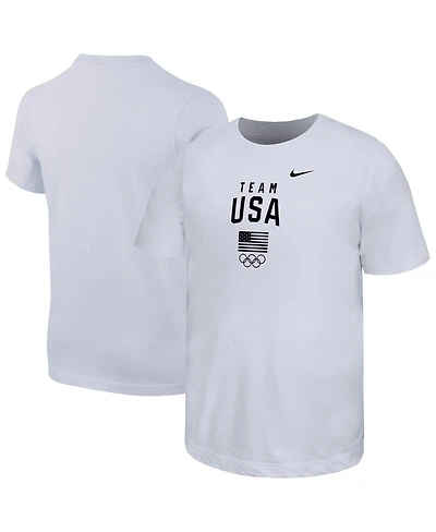 Nike Big Boys and Girls White Core T-Shirt
