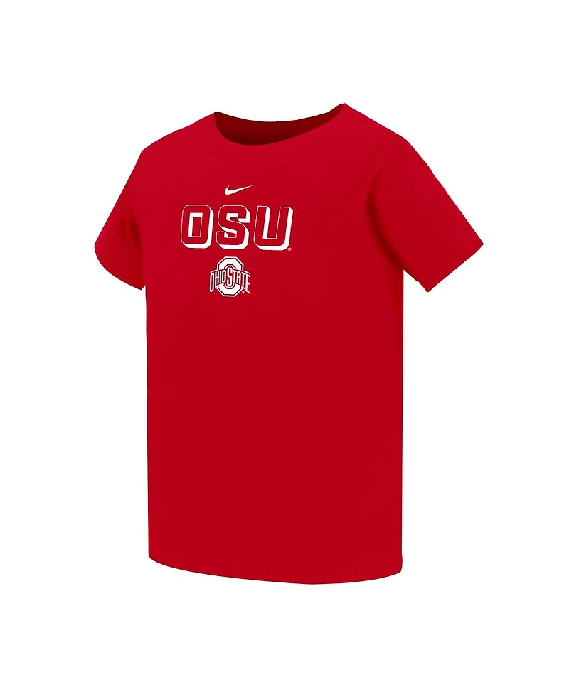 Nike Toddler Scarlet Ohio State Buckeyes Legend Performance T-Shirt