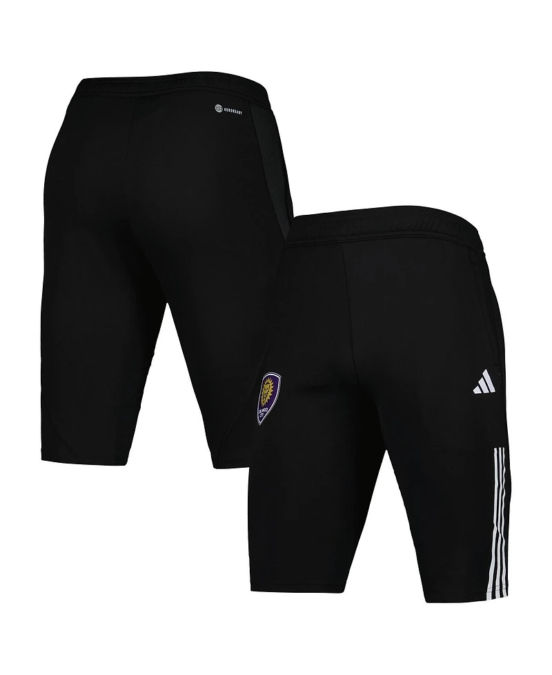 Adidas Men's Black Orlando City Sc 2023 On-Field Training Aeroready Half Pants