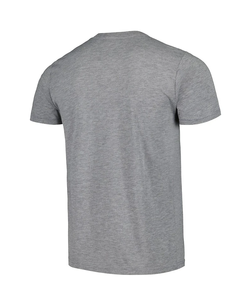 Homage Men's and Women's Gray Double Dribble Tri-Blend T-Shirt