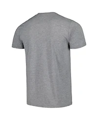 Homage Men's and Women's Gray Double Dribble Tri-Blend T-Shirt
