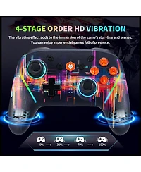 Nbcp Wireless Switch 2 Controller for Switch/Lite/Oled with Mouse Touch Back Buttons, Programmable, Turbo Function, 6-Axis Gyro, Wake