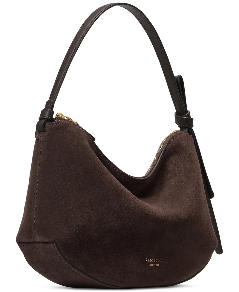 kate spade new york Loop Medium Suede Shoulder Bag