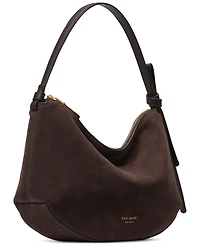 kate spade new york Loop Medium Suede Shoulder Bag