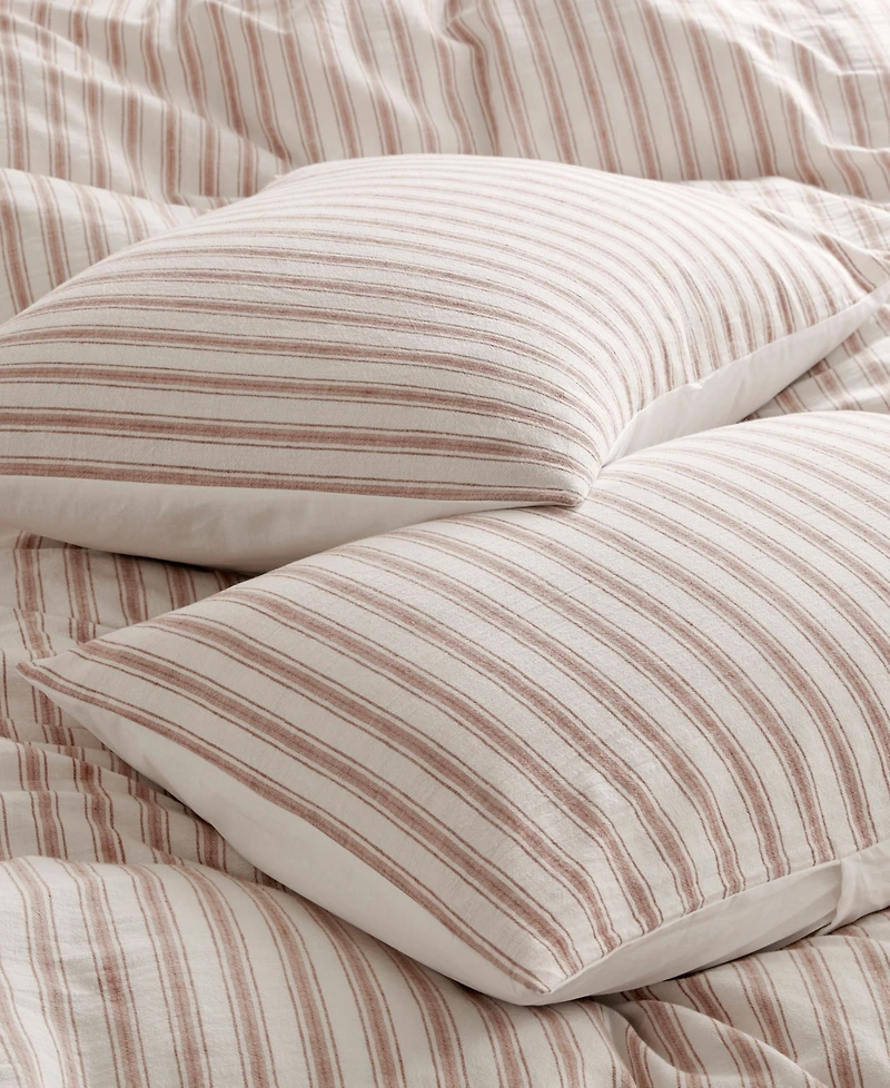 Madison Park Etta Striped 3-Pc. Duvet Cover Set