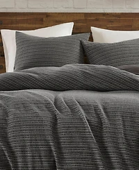 Woolrich Lyon Waffle Washed 3-Pc. Duvet Cover Set, Full/Queen