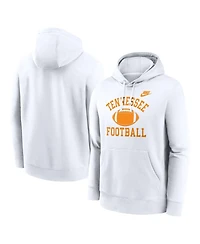 Nike Men's White Tennessee Volunteers Legacy Football Icon Club Fleece Pullover Hoodie