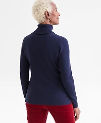 Style & Co Women's Long-Sleeve Turtleneck Sweater, Created for Macy's