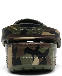 Crocs Big Kids Classic Camo Print Clog Sandals from Finish Line