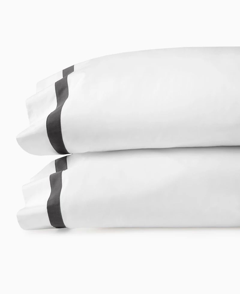 Sferra Estate Woven Cotton Pillowcase Pair