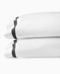 Sferra Estate Woven Cotton Pillowcase Pair