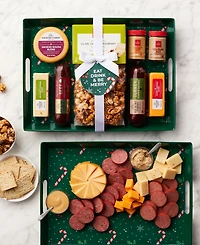 Hickory Farms Holiday Entertaining Gift Set, 10 Piece