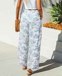 Cupshe Women's Chateau Dreams Pants