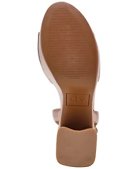 Dv Dolce Vita Women's Wizzard Two-Piece Platform Block Heel Dress Sandals