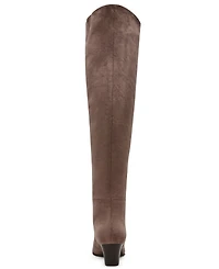 Dv Dolce Vita Women's Stryker Wide-Calf Over-the-Knee Pull On Heeled Boots