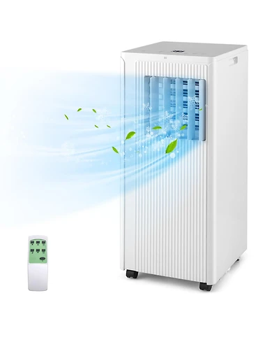 Gymax 10000 Btu 4-in-1 Portable Air Conditioner Standing Air Cooler w/ Fan & Dehumidifier
