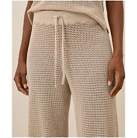 Pact Women's Beachside Crochet Knit Pant